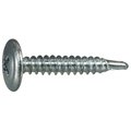 Midwest Fastener Self-Drilling Screw, #8 x 1 in, Zinc Plated Steel Truss Head Phillips Drive, 500 PK 07997